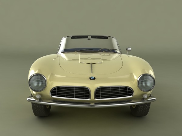 bmw 507 roadster obj - BMW 507 roadster by desmonster